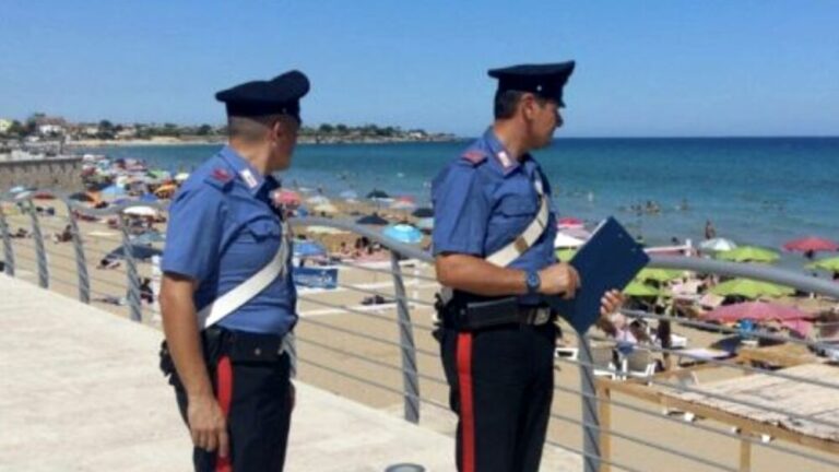 carabinieri spiaggia